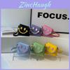 Adorable Cartoon Smiley Face Crossbody Bag For Girls Trendy And Lightweight