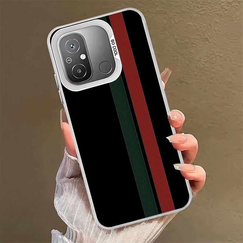Luxury Sports Line Cool Stripe Soft Phone Case for Xiaomi Redmi 15C 15 14C 13C 12C Poco X5 X6 X7 Pro X3 F8 F7 Ultra M8 13 12 Cov