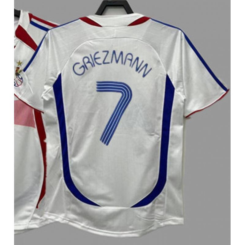 Vintage Jersey Classic Football Jersey National Team Jersey Zidane Henry Mbappe Cantona Ribery Jersey