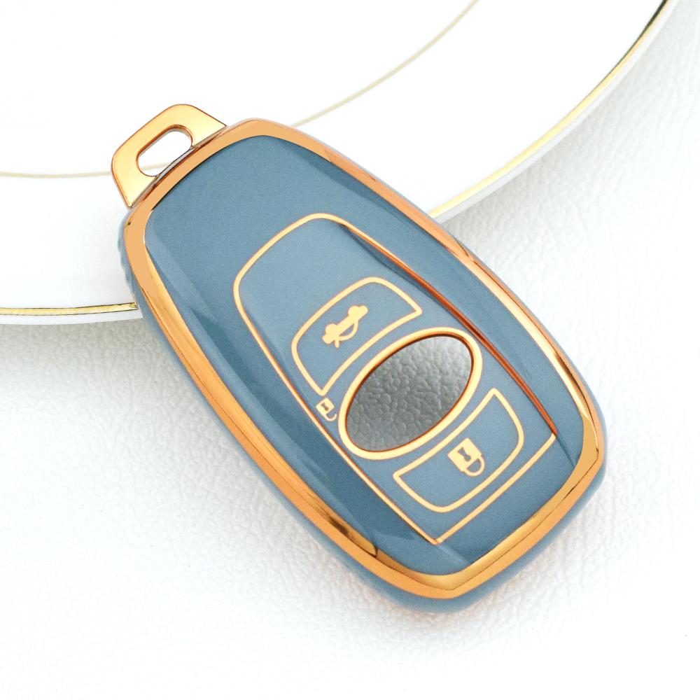 For Subaru WRX XV Crosstrek Legacy BRZ Forester Impreza STi Outback 2015 - 2019 Shell Holder Fob 3 Buttons TPU Car Smart Key Cover Case Bag