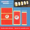 3 Sheets/1 Roll Nail Art Adhesive Tape Double-Sided Adhesive Clear Nail Display Tape For Fingernails Decorative Beauty Stickers