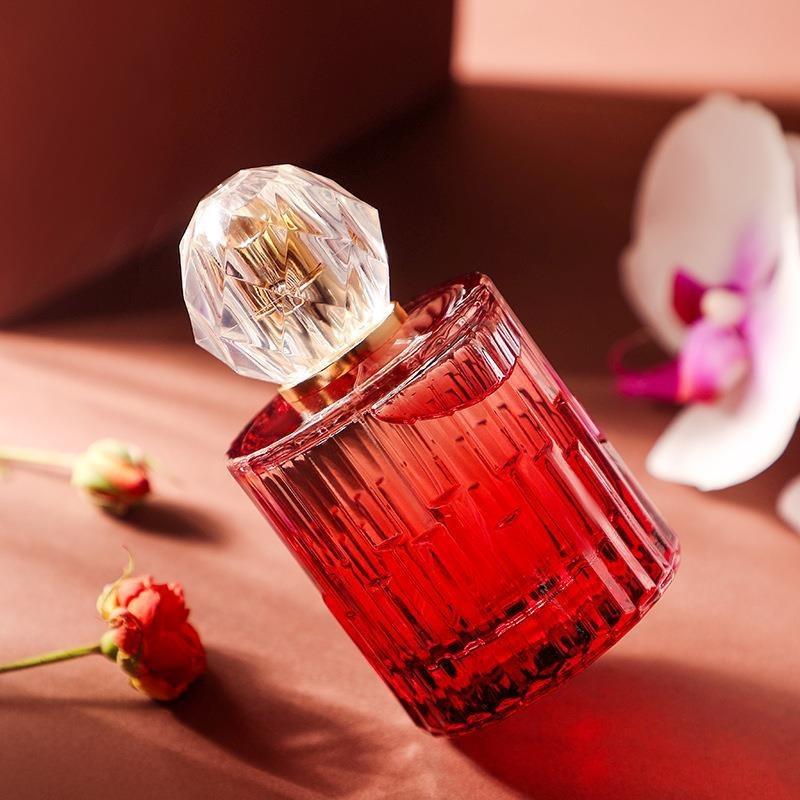 Red Love Ladies Perfume Red Higan Flower Charm Woman Fresh and Lasting Eau De Perfume Ml