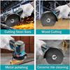 12V Mini Angle Grinder 19500rpm Household Rechargeable Cutting Machine Polishing Machine Electric Hand Grinder Polishing Machine