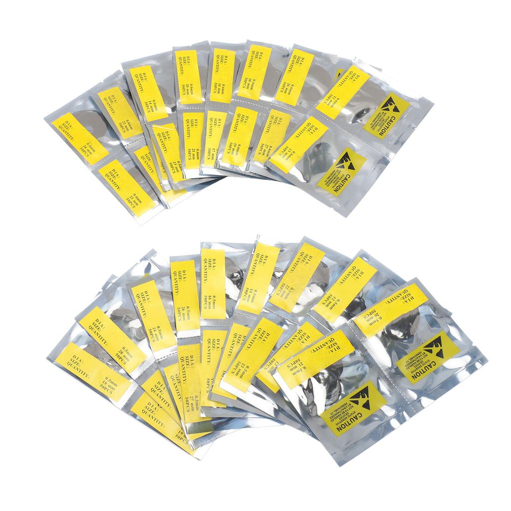 1900PCS O Ring Watch Back Gasket Rubber Washers Set 0.5mm and 0.6mm Thickness 38 Sizes Watch Gaskets Kit Replacement O