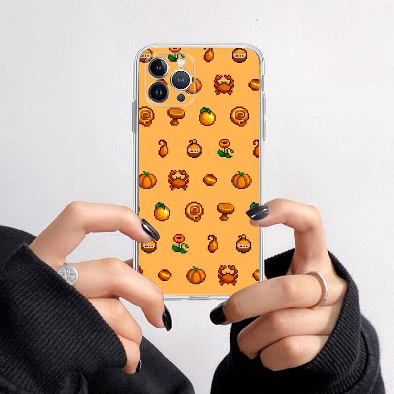 

Чехол для телефона Stardew Valley для iPhone 14 13 12 11 Pro Max XS X XR SE 2020 6 7 8 Plus Mini Прозрачный корпус iphone SE 2020