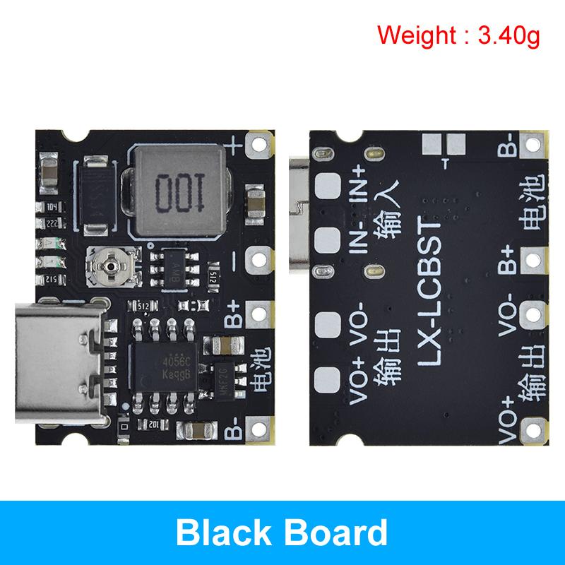 1/2/5PCS TZT NEW  Lithium Li-ion 18650 3.7V 4.2V Battery Charger Board DC-DC Step Up Boost Module TP4056 DIY Kit Parts