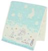 Marushin Peter Rabbit Face 34 x Forest 5605009300 Towel, 80cm, Story, 100% Cotton, Embroidered,