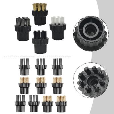 Set of For Steam Mop Brush Heads for Cleaning Tough Stains and Dirt