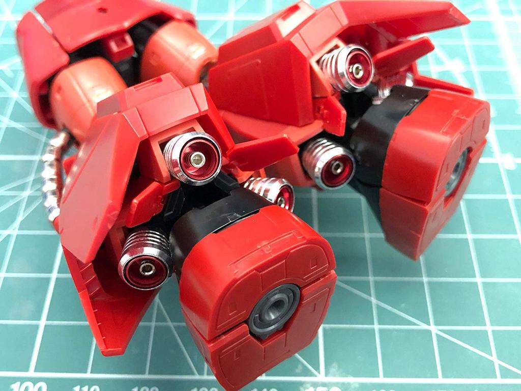 RG HGUC Zaku Johnny Zaku Black Zaku II Metal Vernier Set THE ORIGIN Black Zaku 1/144 MS-06S Char's II, MS-06F Mass-produced Zaku, MS-06R-2 Ridden's