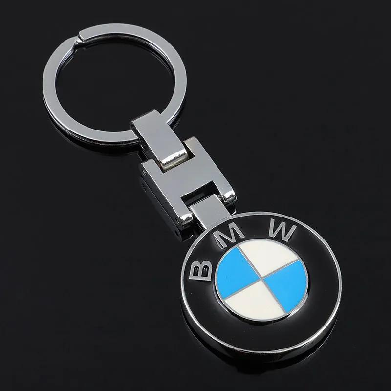 Car Emblem Keychain H Buckle Double-sided Key Ring For BMW G30 G32 G01 G02 G05 G06 G07 G26 G23 G22 F40 F20 G08 G16 G15 G14 G12 rvbf26