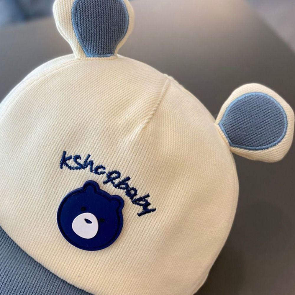 Ears Bear Baby Hat Animal Infant Sun Hat Cute Baby Baseball Cap  Outdoor