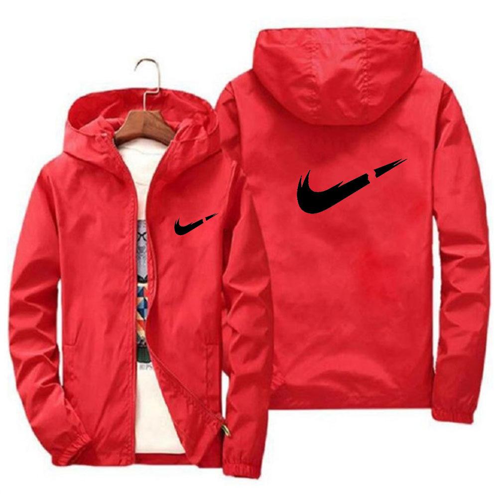 Fashionable loose cardigan with zipper jacket, trendy brand casual and versatile hooded jacket, windproof and rainproof jacket