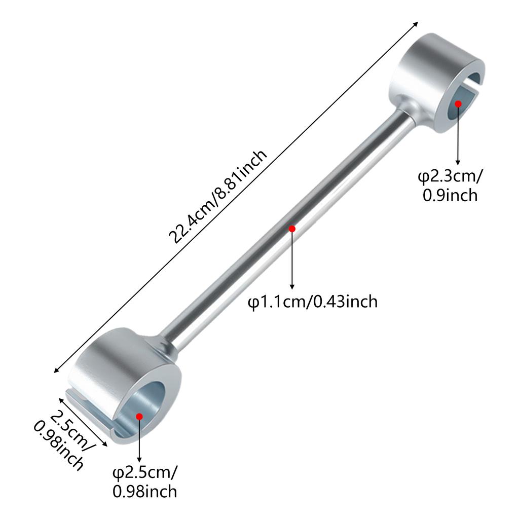Adjustable Door Hinge Repair Tool Jig Repair Gap Hole Wrench for Door Hinge Adjustment Tool