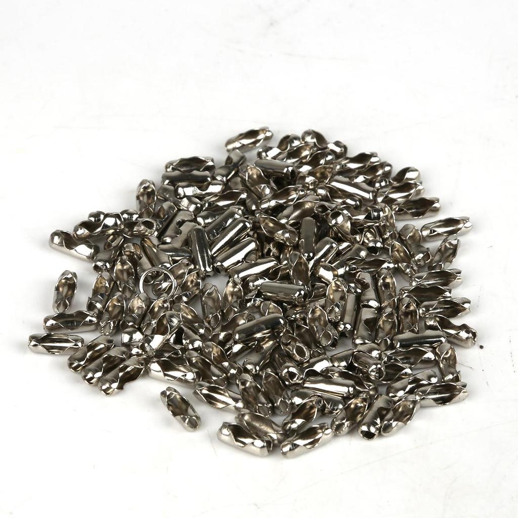 200Pcs Vintage Metal Beads Buckle Chain Clasps Connect Buckle DIY Necklace Bracelet Connectors Jewelry Findings