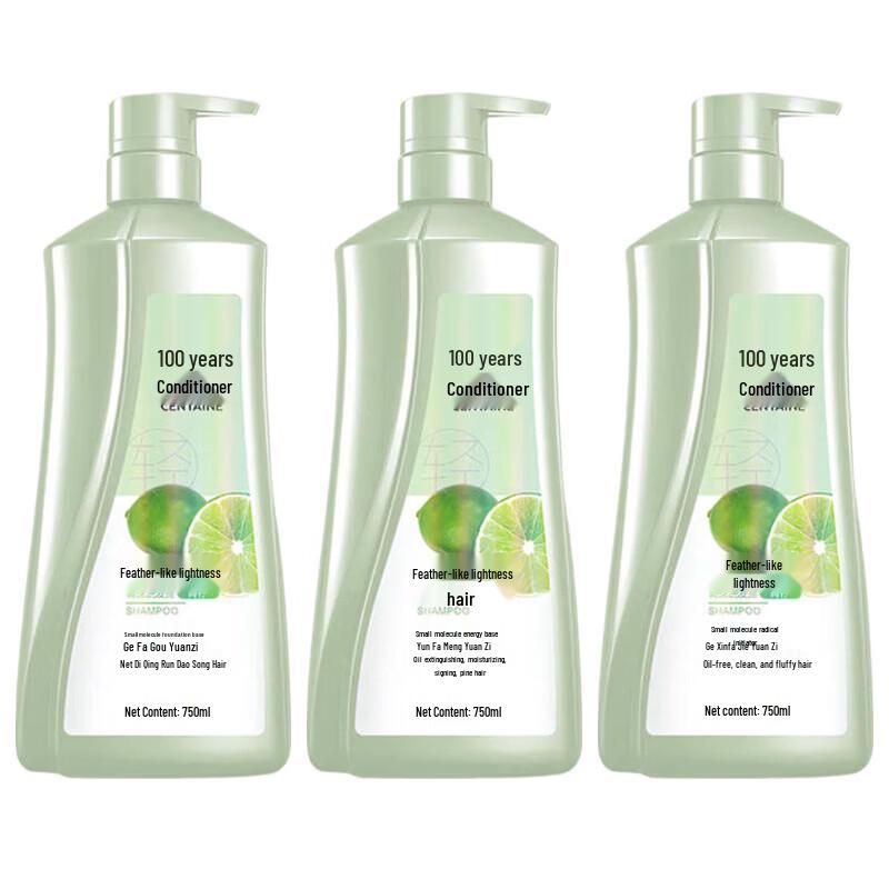100 Years Runfa Feather-light Volumizing Shampoo 3-Pack