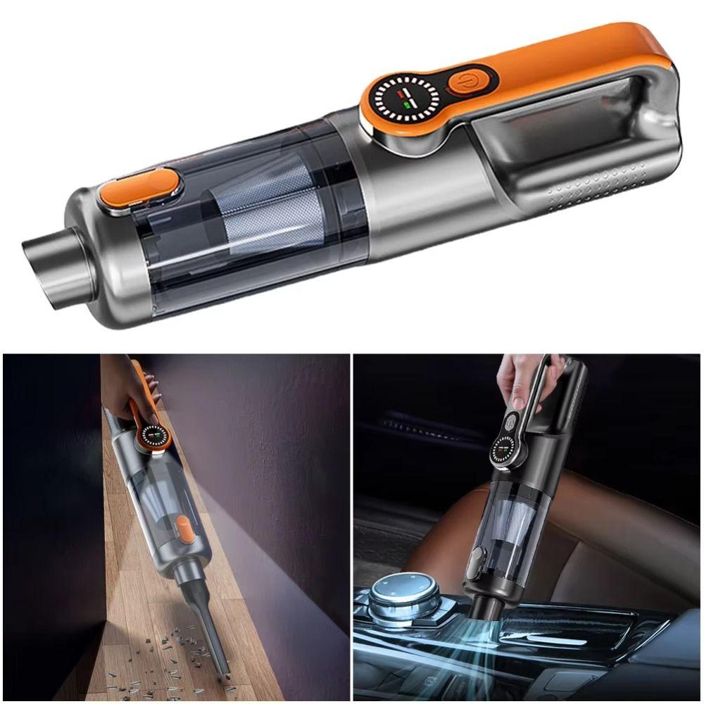 High-power Car Vacuum Cleaner Cordless Mini Handheld Vacuum Cleaner  Vehicle