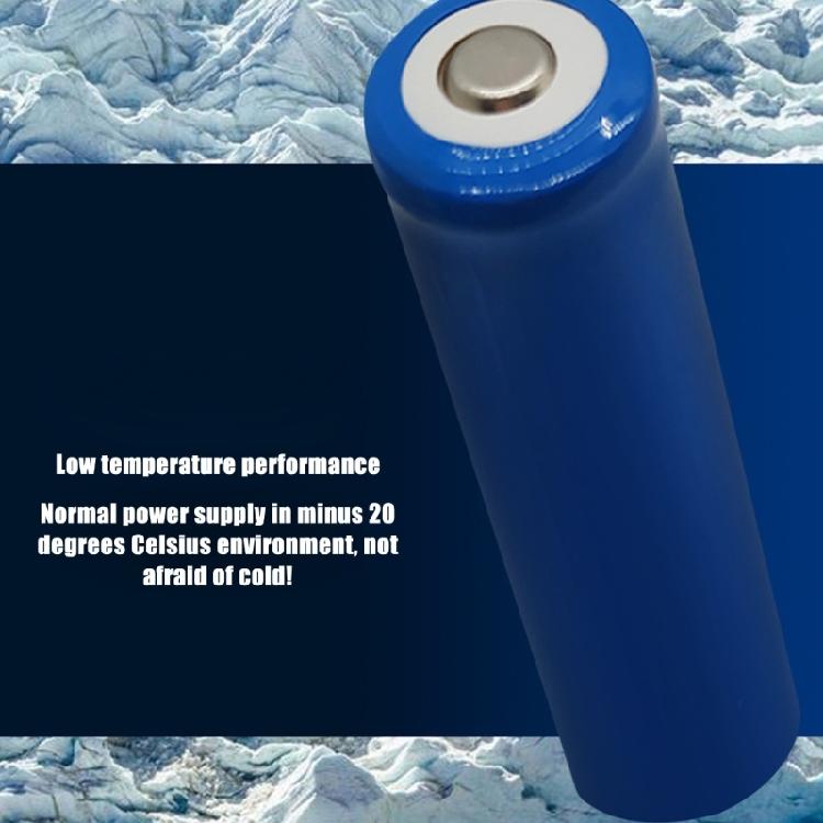 Lightweight Safe Efficient 18650 Lithium Battery 1800mAh Pointed Design for Long Duration Power Needs Emergency Lighting