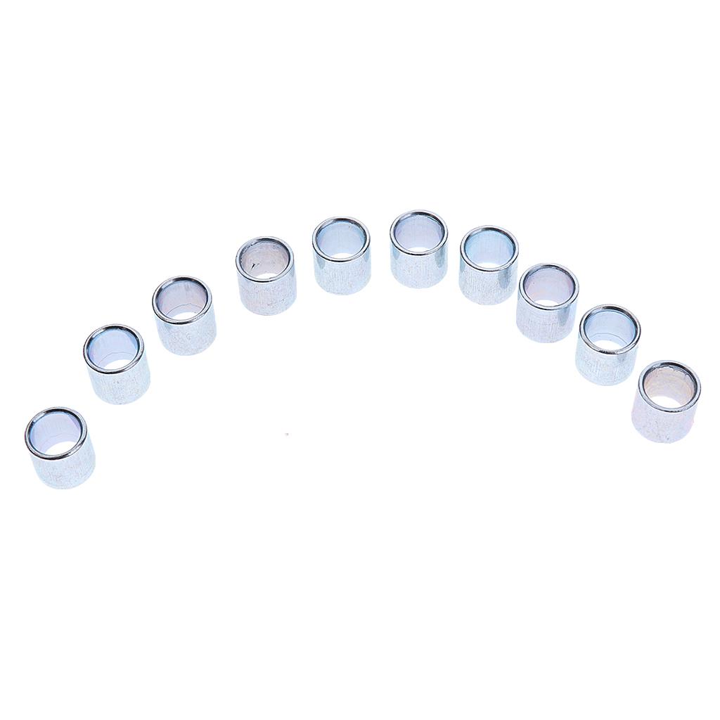 10 Pieces Skate Roller Skating Wheels Spacers Bearings