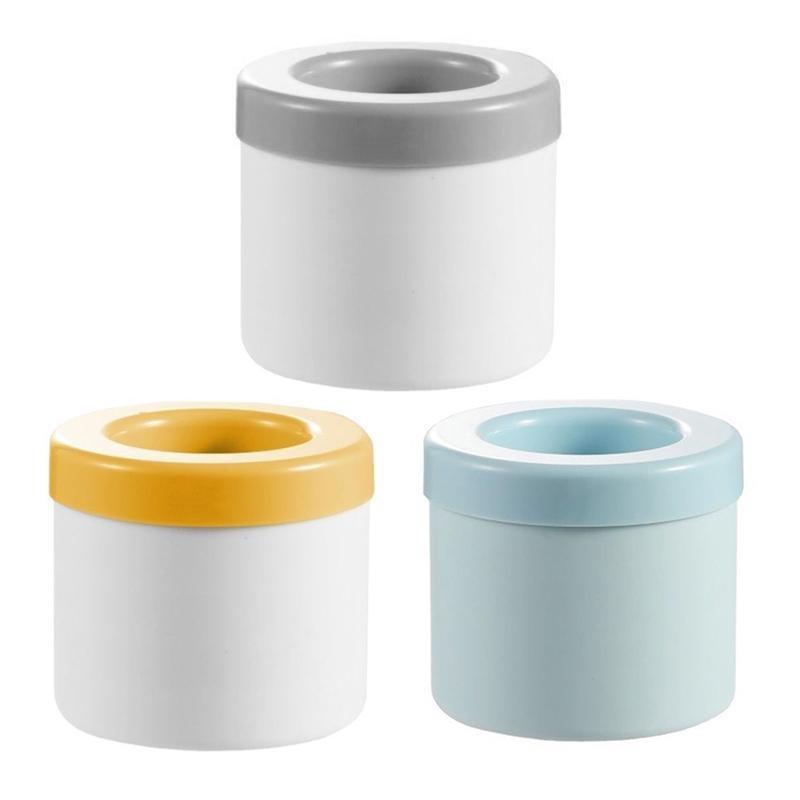 1Pcs Silicone Ice Cube Mold Food Grade Cylindrical Lattice Maker Whiskey Cocktail DIY Summer Ice Mold Bar Kitchen Tool