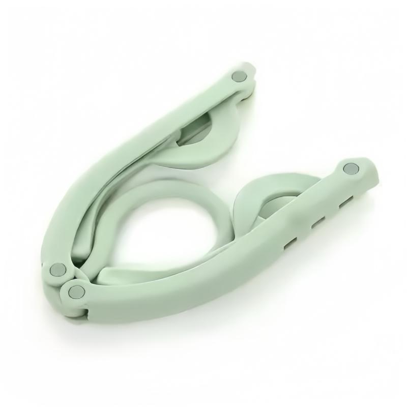 1/5 Pcs Portable Folding Clothes Hangers Non Slip Design Durable Material for Travel Business Trips Camping & Hotel Use