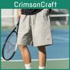 Sports Shorts For Men With Micro Elastic Polyester Material Casual Beachwear For Youth