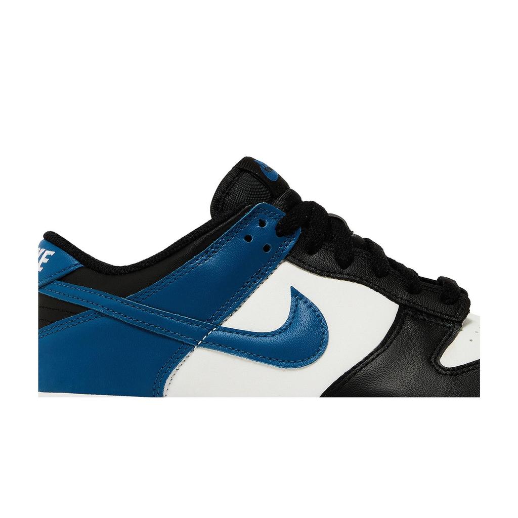 Nike Dunk Low Grade School 'Industrial Blue' (Unisex) White / Black / Industrial Blue Kids' Skateboarding Shoes DH9765 104