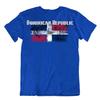 Dominican Republic Flag Tshirt T-shirt Tee Top City Map Liberty Salvation Heroes