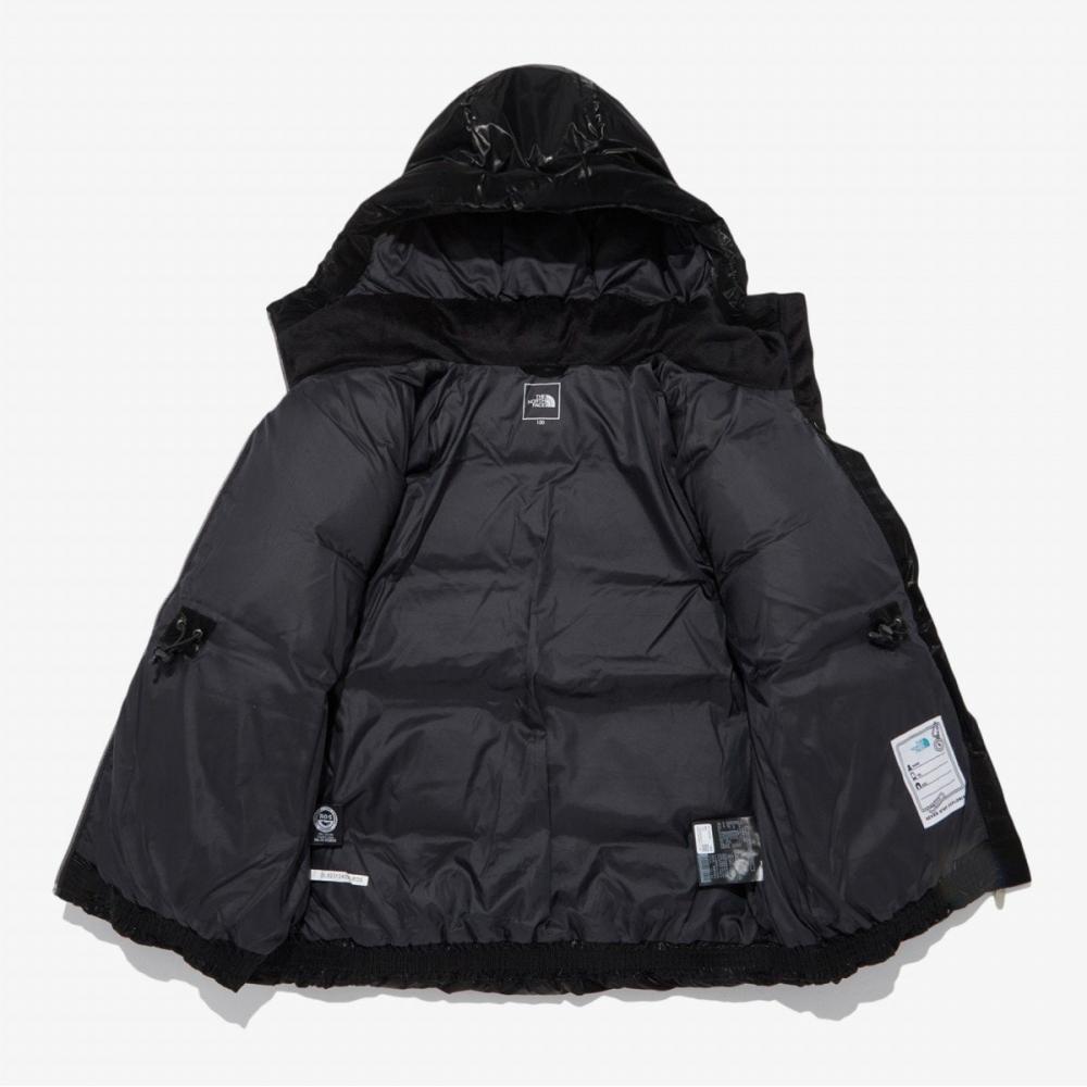The North Face Kids Girls Novelty Glitter Rds Down Jacket Black
