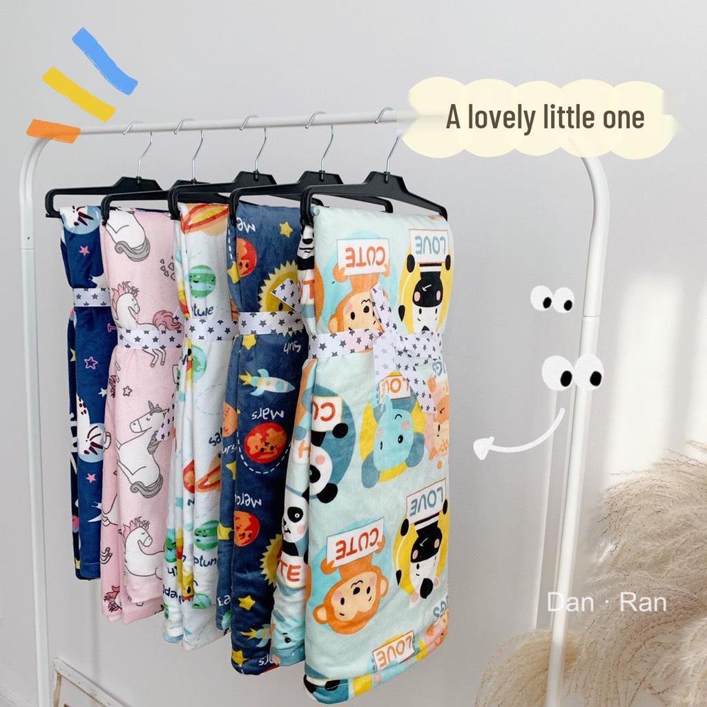 Washable Baby Wool Soothing Blanket - All-Season Nap & Sofa Quilt