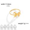 Cool Running Horse Ring Women Men Stainless Steel Finger Rings Animal Jewelry Friends Birthday Gift