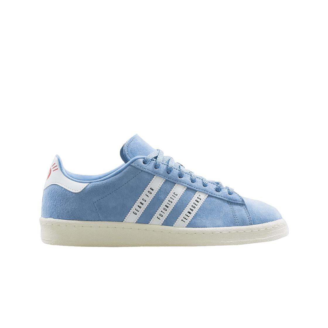 

Голубые мужские кроссовки Adidas x Human Made Campus FY0731