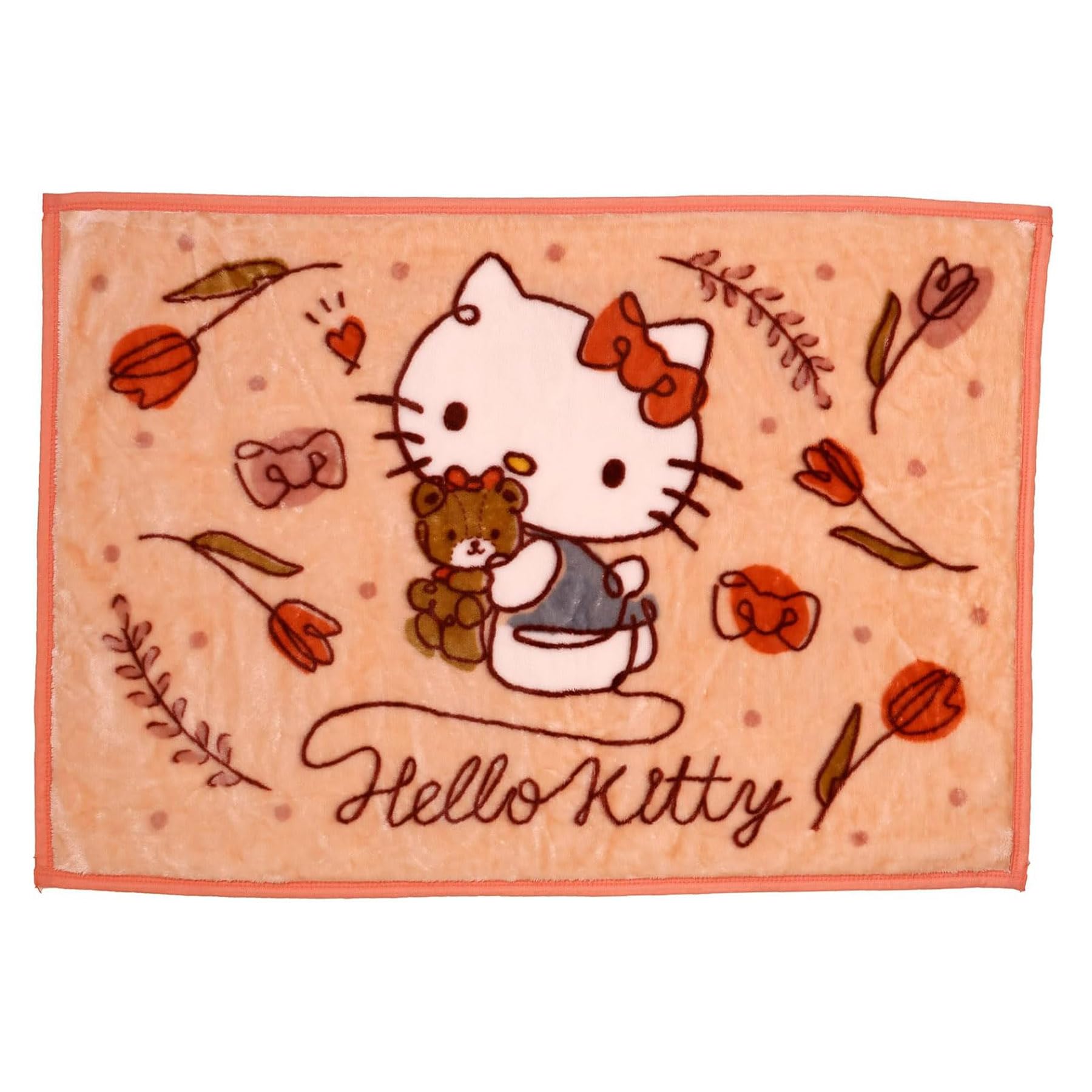 

Marushin Sanrio Hello Kitty Sweet Coordinate Polyester Winter Product 3805000700 Blanket, Mayer, Cute, Fluffy, Stylish, Warmer, Number