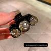 Elegant Rhinestone Pearl Claw Clip - Fashionable Half-Up Hair Accessory for Women