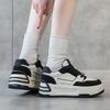Inner height-increasing women's shoes 2025 spring new women's shoes versatile thick baseplate shoes muffin sole casual shoes white shoes women