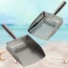 Stainless Steel Sand Sifter Handheld Beachcombing Scoop Clam Digging Shovel  Shell Collecting