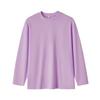 100% Cotton Multi Colors Men's Long-sleeved T-shirt Women Casual Loose T Shirts Basic Style Bottoming Shirt Blouse Tops Tees