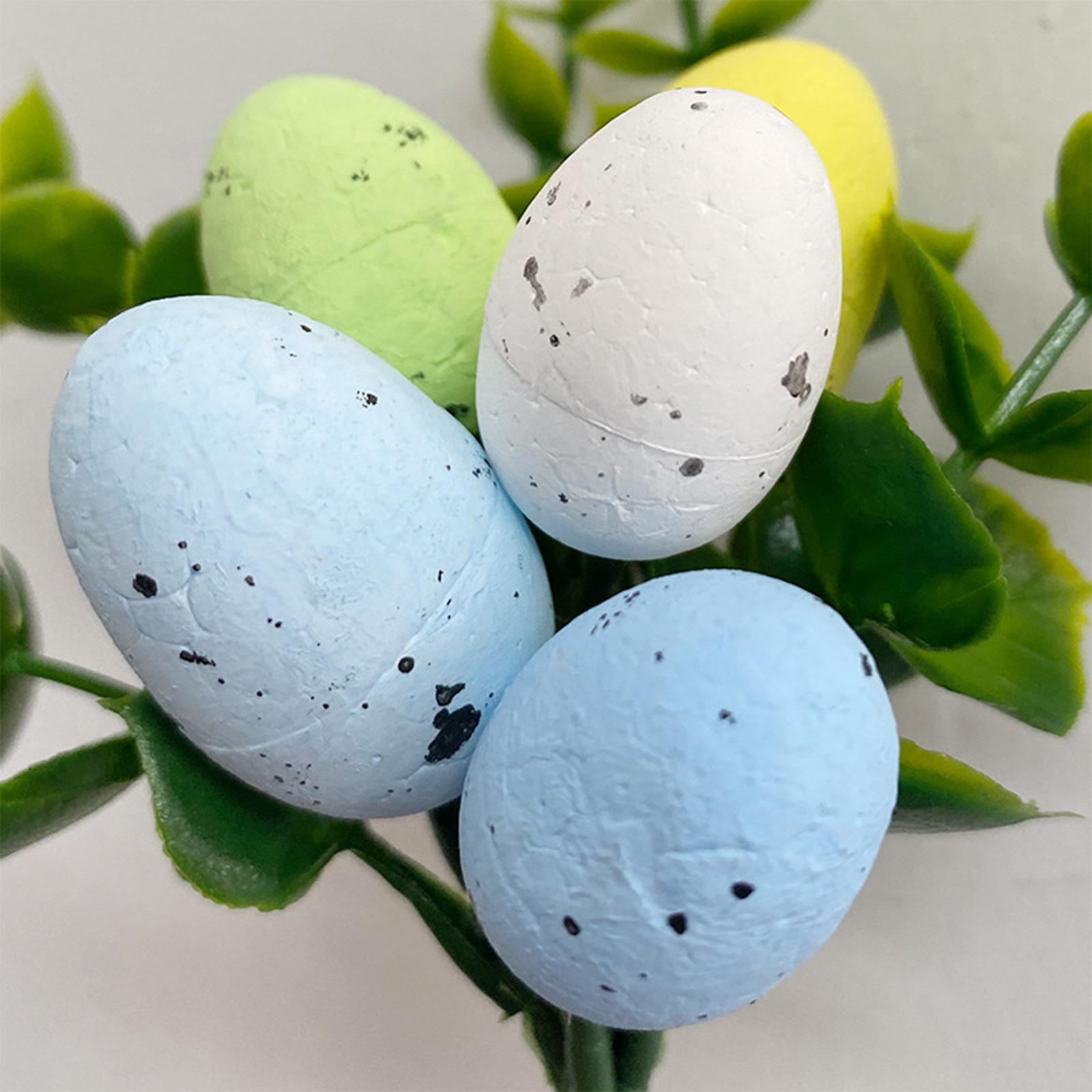 

Artificial Easter Egg Branch Plastic Foam Easter Egg Pick Decoration for Hotel Restaurant Home Party
