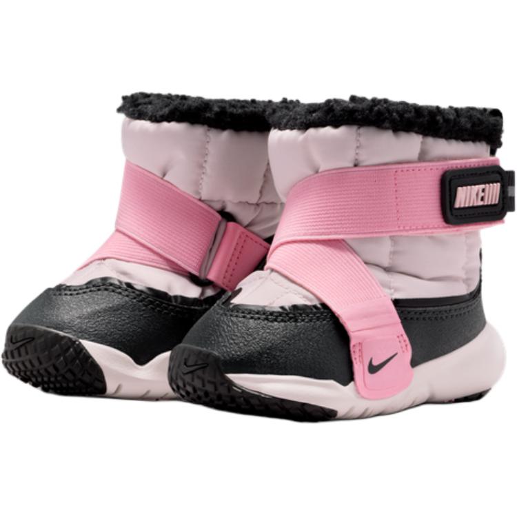 Nike Flex Advance Fashionable Comfortable High-Top Walking Shoes Baby Shoes Pink DD0303-601