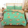 Print Pet Dog Bedclothes For Girl Boy Twin Single140x210cm Cute Bedding Sets Full Size Bed Linens Duvet Cover Sets Dropshipping