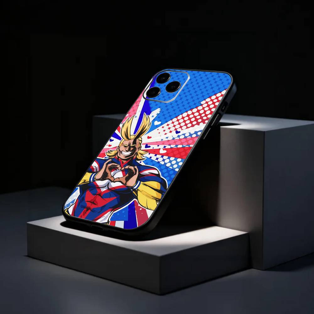 T-Toshinori Y-Yagi MHA All Might Phone Case Silicone Soft For IPhone 17 16 15 14 13 12 11 X XR Plus Pro Max Plus