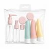 3/11pcs Empty Travel Bottles Set Storage Bag Fine Mist Spray Bottle Squeeze Tubes Liquid Cream Lotion Containers For Trip