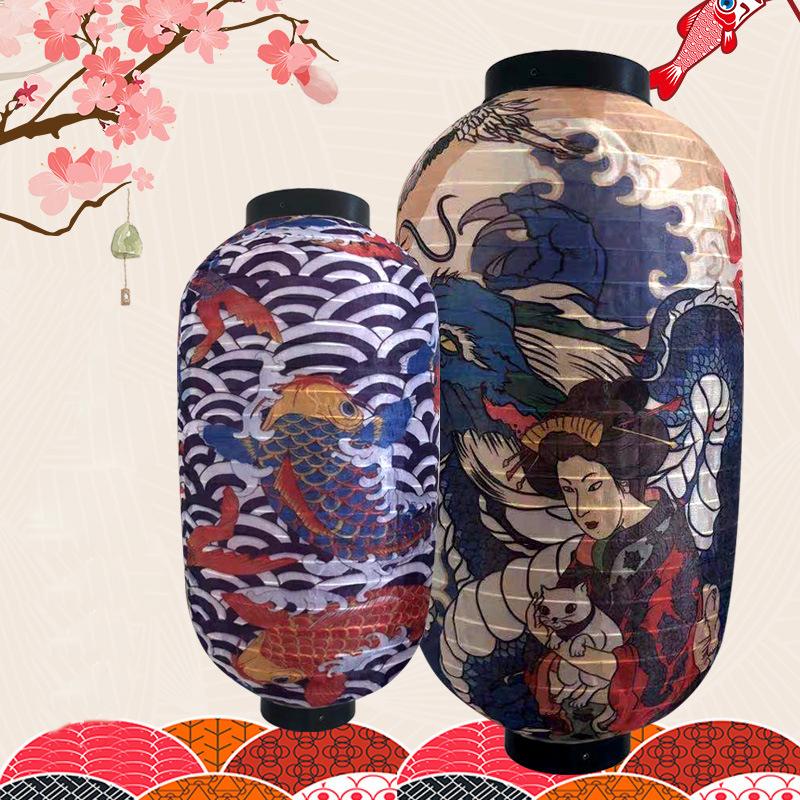 Waterproof Printing Japanese Style Hanging Lantern Diy Restaurant Bar Hotel Festival Decoration Wedding Party Christmas Decor