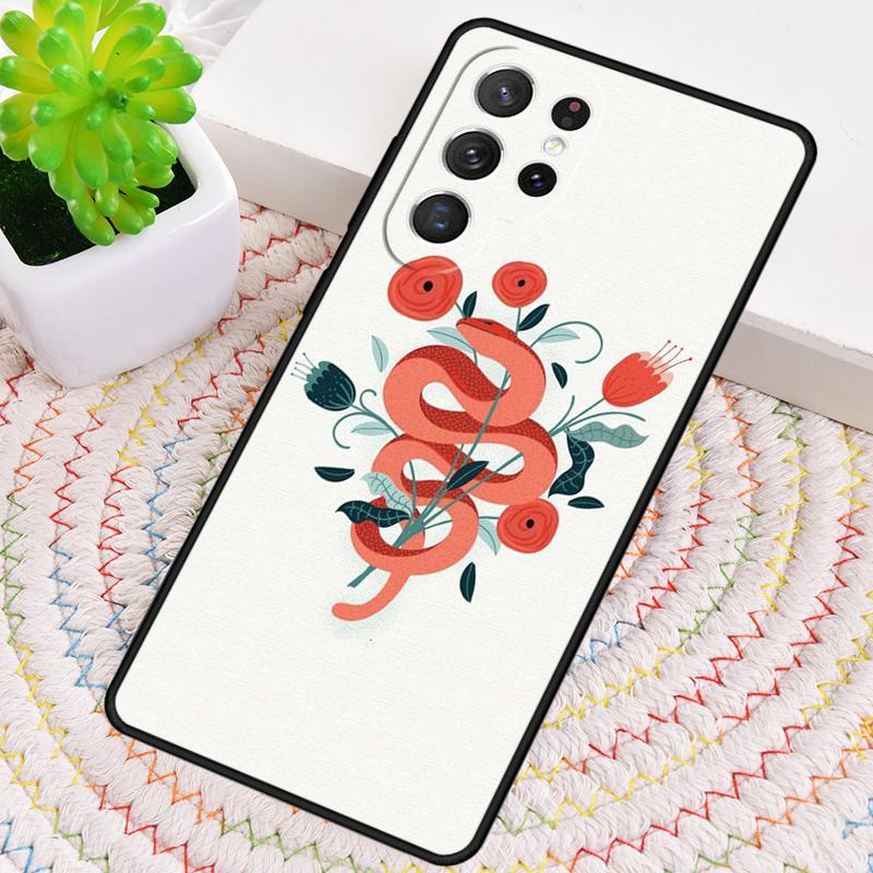 Hand Snake Silicone Phone Case For Samsung Galaxy Note 10 Pro S26 S25 S24 S23 S22 S21 Plus S25Ultra Capa Cover