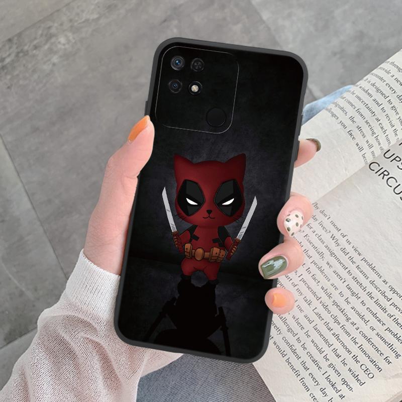 For Redmi 10C 10 C Back Cover Protective Case Soft Silicone Cute Cartoon Cat Frog Phone Case For Xiaomi Redmi 13C 14C 12C Coque