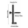 Adjustable GPU Support Bracket with Fan Mount for Aluminum Graphics Cards Keeps Your GPU Secure