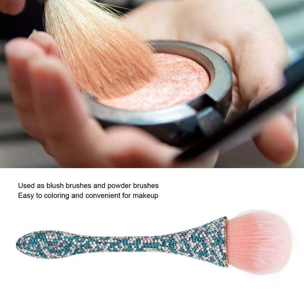Soft Nylon Hair Nail Dust Cleansing Brush Loose Powder Brush  Daily Makeup Application