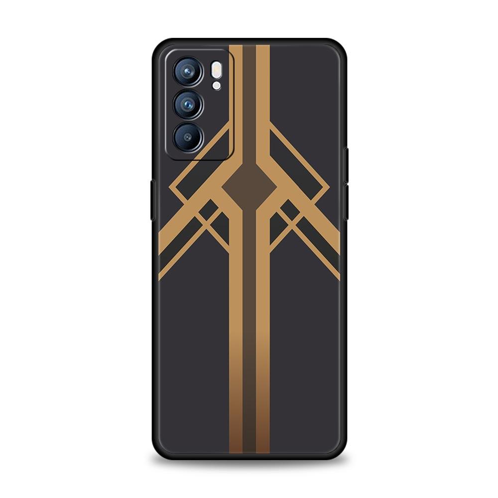 Case For Oppo A54 A53 A52 A9 A15 A95 A17 A16 A76 A74 Find X6 X5 Reno8 Reno7 Reno6 Pro 5G Cover Honkai Star Rail Game Same Style