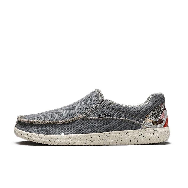 Men Slip On Canvas Shoes Hombre Autumn Loafers Casual Mocassin Homme Breathable Comfortable