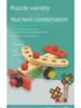Children's Toolbox: Car Puzzle Set with Screw Nut Disassembly for Construction Play