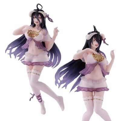 Anime Overlord Albedo rysunek piżama ślubna dziewczyna stojąca Model kolekcjonerski z PVC zabawki prezentowe